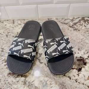 Puma Cool Cat Bold Boys' Slide Sandal Black